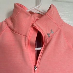 Pink Under Armour Half Zip